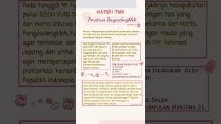 MATERI TWK PERISTIWA RENGASDENGKLOK | #cpns2023 #twk