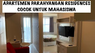 APARTEMEN BANDUNG MURAH 1 BR FULL FURNISHED PARAHYANGAN RESIDENCES DISEWAKAN COCOK UNTUK MAHASISWA