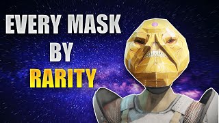 Ranking Every Mask In Destiny 2 by Rarity