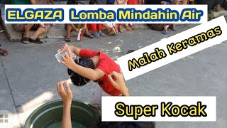 Super Kocak Lomba Mindahin Air Malah Buat Keramas || Lomba Bocil 3 Tahun