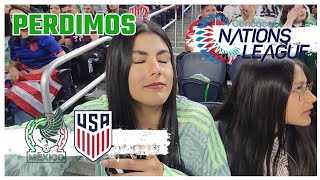 MÉXICO VS USA PERDIMOS LA FINAL NATIONS LEAGUE 🇲🇽🇺🇸😥