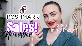 What Sold on Poshmark | November Sales | Part Time Reseller