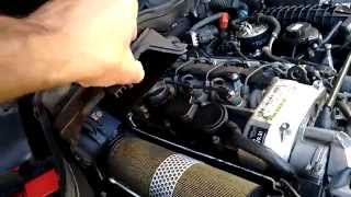 Easy Engine Air Filter Change - Mercedes C Class w203 220 CDI Diesel