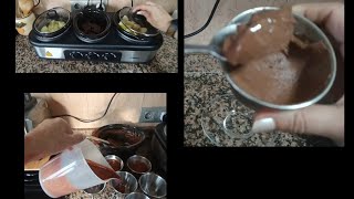 HICE EL POSTRE CREMOSO VIRAL DE MANZANA Y CHOCOLATE!