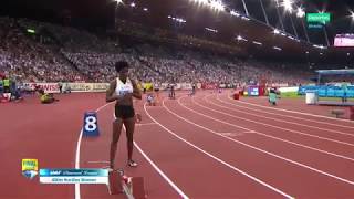 Women's 400m hurdles final Zurich Diamond League 2019