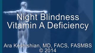 Night Blindness - Vitamin A Deficiency