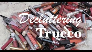 DECLUTTERING make-up! OMBRETTA