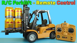 RC Forklift - Remote Control Forklift, With Flatbed Trailer | Unboxing & Review