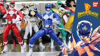 Review Ranger azul versão Power Rangers Legacy Collection Bandai