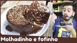 Bolo de chocolate fofinho na airfryer | Receitas na airfryer