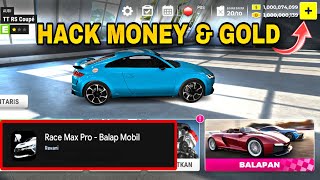 RACE MAX PRO - TUTORIAL HACK MONEY & GOLD