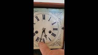 Antique 30 Hour Miniature Ansonia Cottage Clock