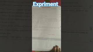 science practical book class 8th expriment no 3 and 4