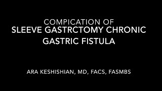 Gastric Leak