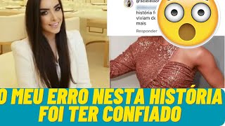 Graciele Lacerda  noiva de Zezé Di Camargo disse que o seu erro nesta situação foi ter confiadO