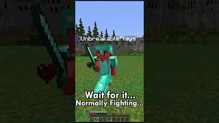 Normal Minecraft Fight Until THIS Happened...😲