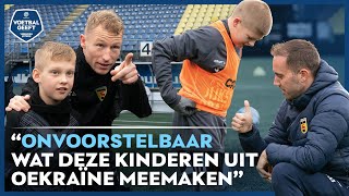 SC Cambuur selectie laat hart spreken voor Oekraïense kinderen | VOETBAL GEEFT  💙💛