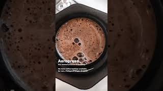 Aeropress our manual way of brewing coffee