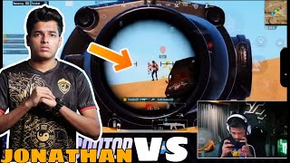 🇮🇳 JONATHAN VS SCOUT 4V4 FIGHT | GODLIKE VS TXS #jonathan #bgmi #scout