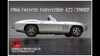 1966 Corvette Convertible 427/390HP