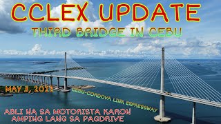 CCLEX UPDATE | CEBU-CORDOVA LINK EXPRESSWAY AS OF MAY 3, 2022 ABLI NA ANG THIRD BRIDGE SA CEBU