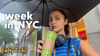 Benimle New York'ta Sıradan Bir Hafta [Altyazılı]