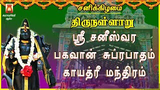 சனிக்கிழமை அன்று கேட்க வேண்டிய ஸ்ரீ சனீஸ்வரர் பகவான் சுப்ரபாதம் | காயத்ரி | திருநள்ளாறு |NAVAGRAHAM