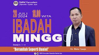 IBADAH MINGGU SESI 3 | GMIM YERUSALEM MANEMBO - NEMBO ATAS  | 28 JULI 2024