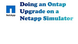 Upgrading a Netapp Simulator (vlog) | IT and DevOps Career Secrets