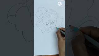 Ganpati Bappa Morya🌹🌹#gandhijisketch #youtubeshorts #neeluarts