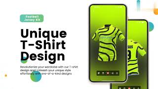 Flutter - Football Jersey T Shirt Maker