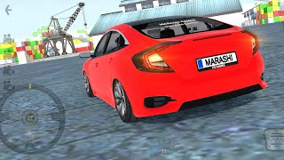 Modern Car Driving Simulator - Car Parking Honda Civic 3D Simulator : Car Game Android Gameplay