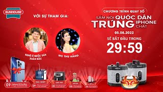 #VietstarMAX | Livestream #Sunhouse - Xuân Bắc x Thu Hằng | Sắm nồi quốc dân trung iphone chất