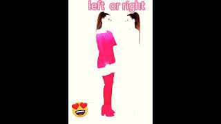 left or right❤️♥️ مع التوأم التركي 🇹🇷🇹🇷