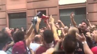 Raduno Torino 2015-2016 l'arrivo di Obi