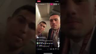 Merih Demiral instagram canlı yayınında Cristiano Ronaldo: O.çocuğu