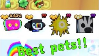 I got ONE OF THE BEST PETS in ROBLOX pet sim 99!!