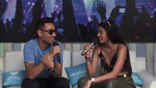 Elixir Nahar chats with NUCLEYA in Twitter's Blue Room at Vh1 Supersonic 2018, Pune!