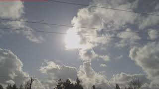 Another sky timelapse. I just love puffy clouds.