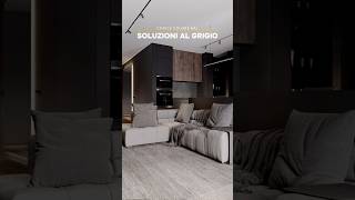 Tonalità di vernice alternative grigio per dipingere le pareti ￼#interiordesign #coloring #vernice