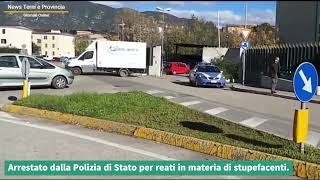 Arrestato dalla Polizia di Stato per reati in materia di stupefacenti.