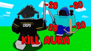 This is CPS GIVES KILL AURA in Roblox Bedwars..