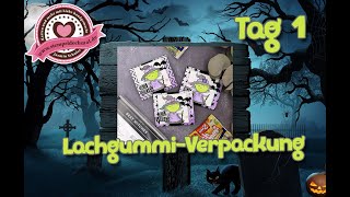 8 Tage Halloween -Tag1- Lachgummiverpackung mit Stampin' Up!