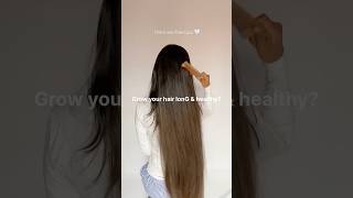 Grow you hair long & healthy 🤍🫶🏻#healthyhair #hairroutine #shortsvideo #explore #ytshortsvideo