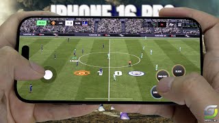 iPhone 16 Pro test game EA SPORTS FC™ Mobile Football | Apple A18 Pro