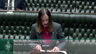 Robyn Preston MP speaks on the findings of the Inquiry into Electric Vehicles