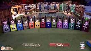 BBB 18 - Erro na Prova do Líder aumenta placar e tira Diego da liderança