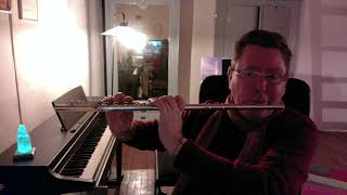 Improvisation N°89 « Evening song » for Flute