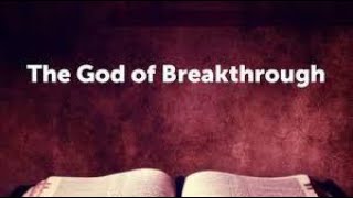 "HOUR OF BREAKTHROUGH"- (SUNDAY 5TH  NOVEMBER 2023)