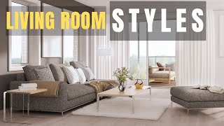 6 Timeless LIVING ROOM Styles #interiordesign